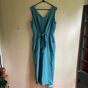 Vince Camuto Teal Maxi Dress